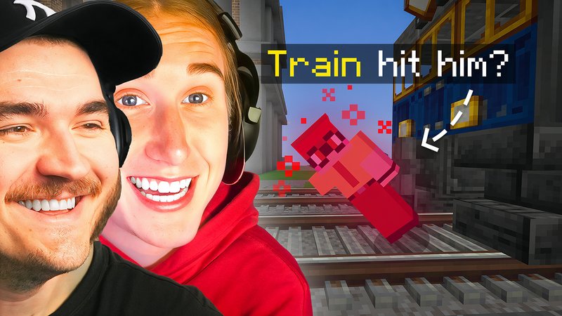 Who got hit by the train?! - QSMP Week 4