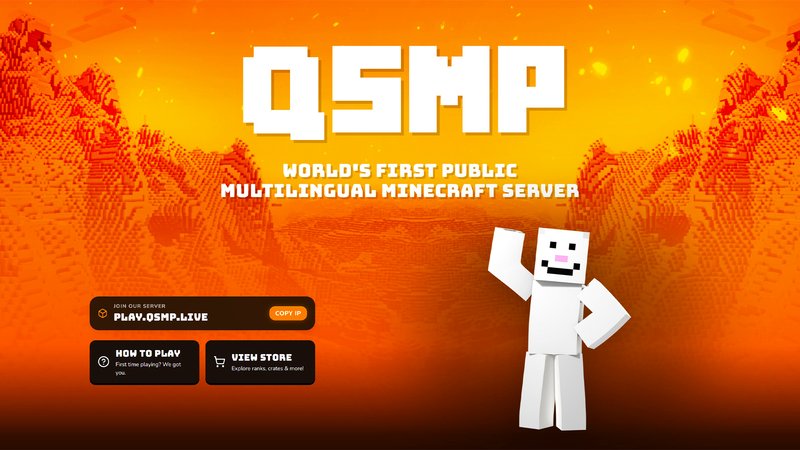 QSMP Live IS OFFICIALLY OPEN!! ❤️
